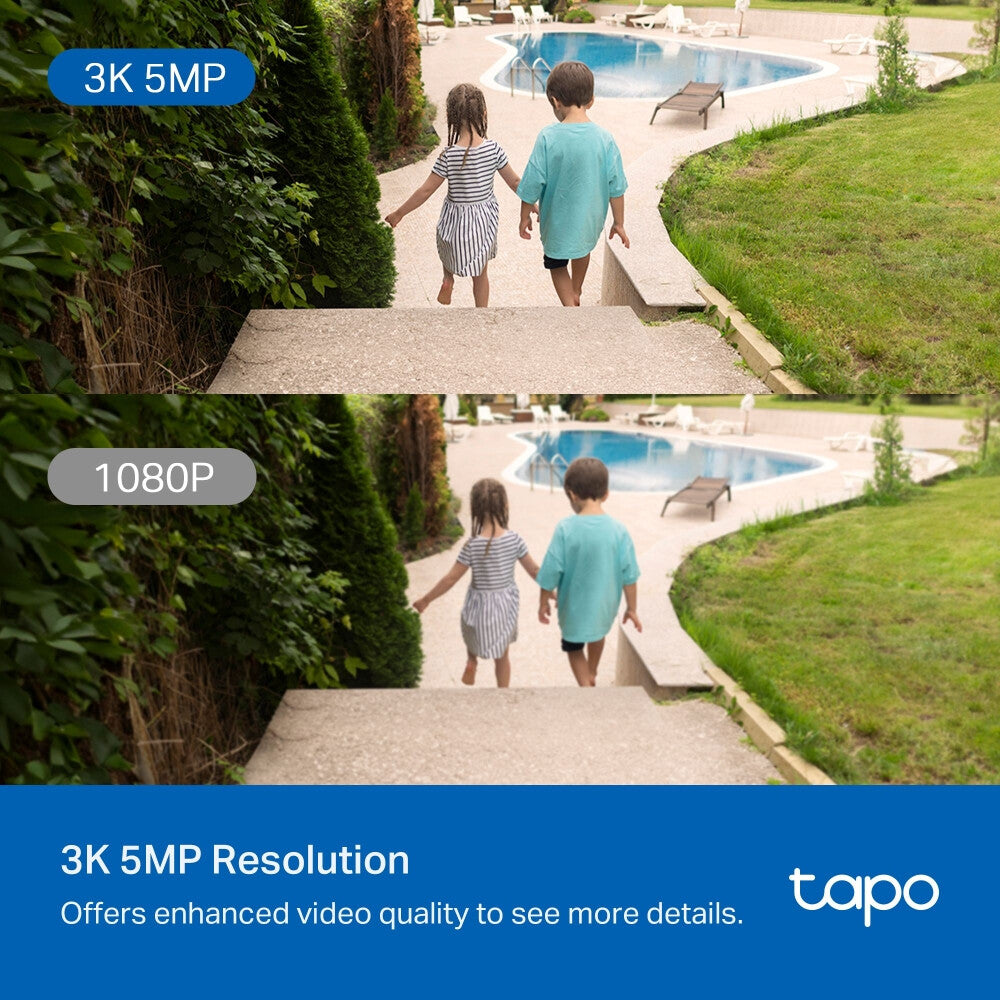 TP-Link TAPO C530WS bewakingscamera Turret IP-beveiligingscamera Buiten 2880 x 1620 Pixels Muur