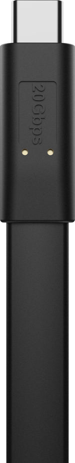 MSI DATAMAG 20GBPS 2TB externe solide-state drive USB Type-C USB 3.2 Gen 2x2 Zwart