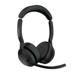 Jabra Evolve2 55 Headset Draadloos Hoofdband Kantoor/callcenter USB Type-C Bluetooth Zwart
