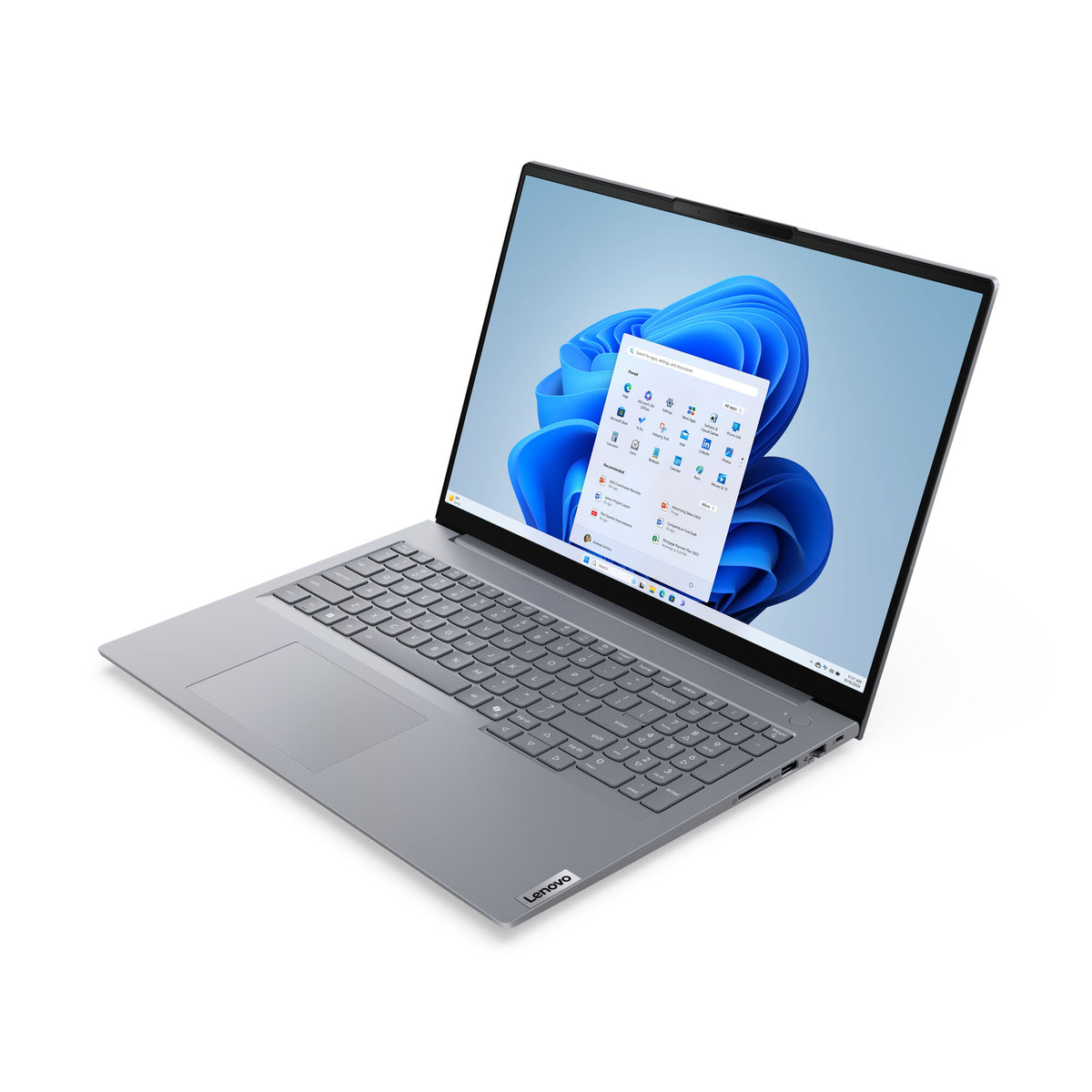 Lenovo ThinkBook 16 G8 IAL Intel Core Ultra 9 185H Laptop 40,6 cm (16") WUXGA 16 GB DDR5-SDRAM 512 GB SSD Wi-Fi 6E (802.11ax) Windows 11 Pro Grijs Belgisch