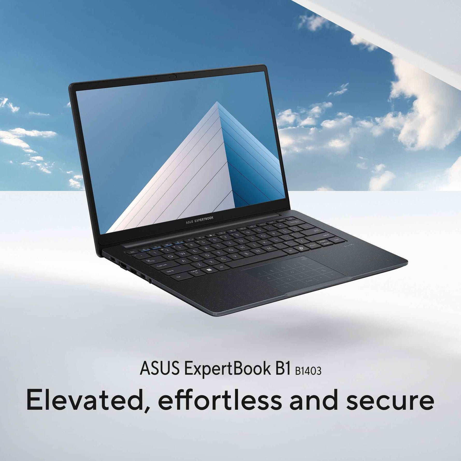 ASUS ExpertBook B1 B1403CVA-S68350X Intel Core 7 150U Laptop 35,6 cm (14") Full HD 16 GB DDR5-SDRAM 512 GB SSD Wi-Fi 6E (802.11ax) Windows 11 Pro US International Grijs