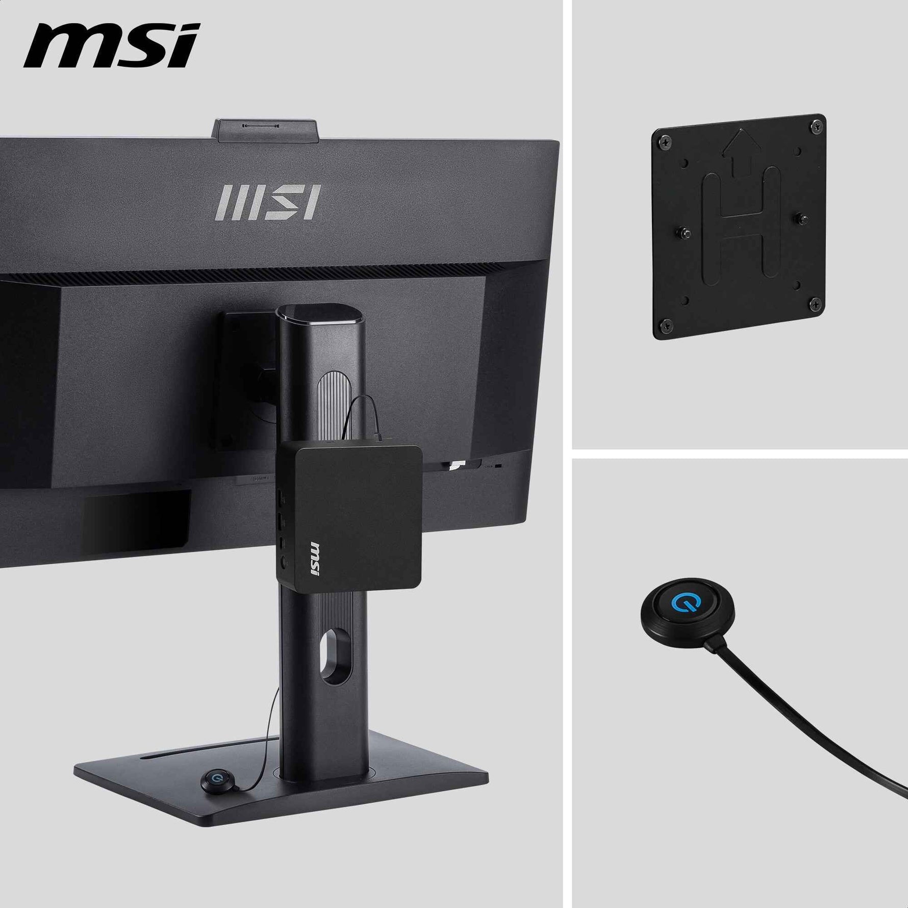 MSI Cubi NUC AI+ 3MG-003BEU USFF Zwart 386H Intel SoC FCBGA2540 4,9 GHz Ingebouwde luidsprekers