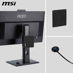 MSI Cubi NUC AI+ 3MG-005BEU USFF Zwart 322 Intel SoC FCBGA2540 4,4 GHz Ingebouwde luidsprekers