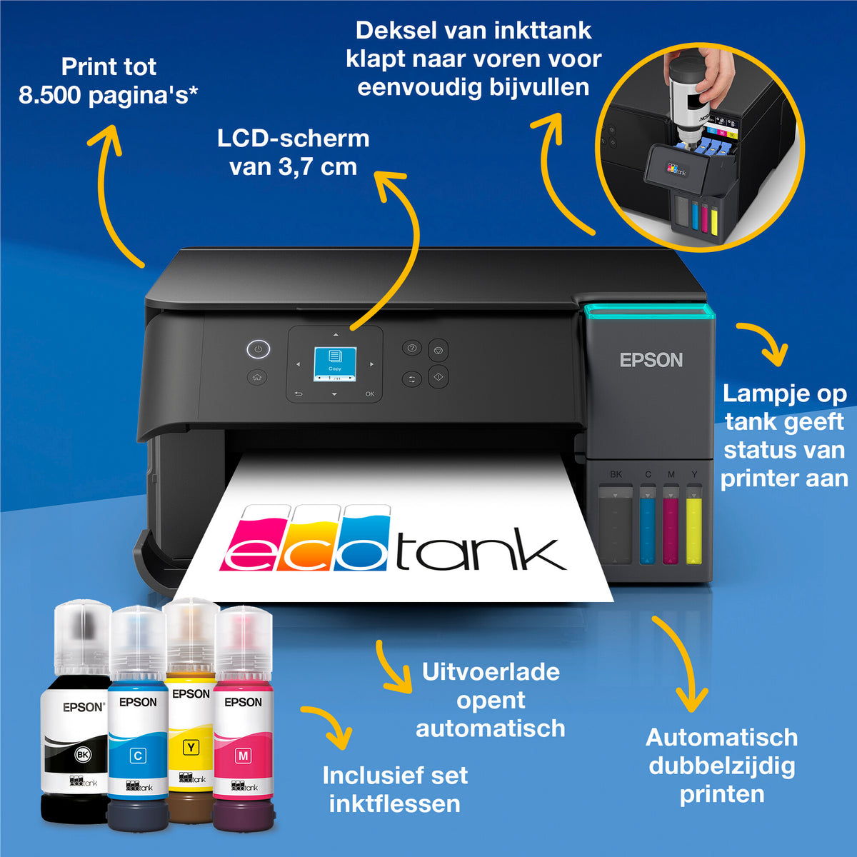 Epson EcoTank ET-2950 Inkjet A4 4800 x 1200 DPI 33 ppm Wifi