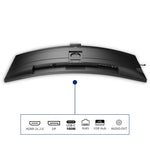 Philips 49B2U6900CH/00 computer monitor 124 cm (48.8") 5120 x 1440 Pixels Dual QHD LCD Zwart