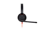 HP Poly Blackwire 5210 mono USB-C-headset + 3,5 mm stekker + USB-C/A-adapter
