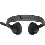 Lenovo 4XD1Q30302 hoofdtelefoon/headset Draadloos Hoofdband Oproepen/muziek Bluetooth Zwart