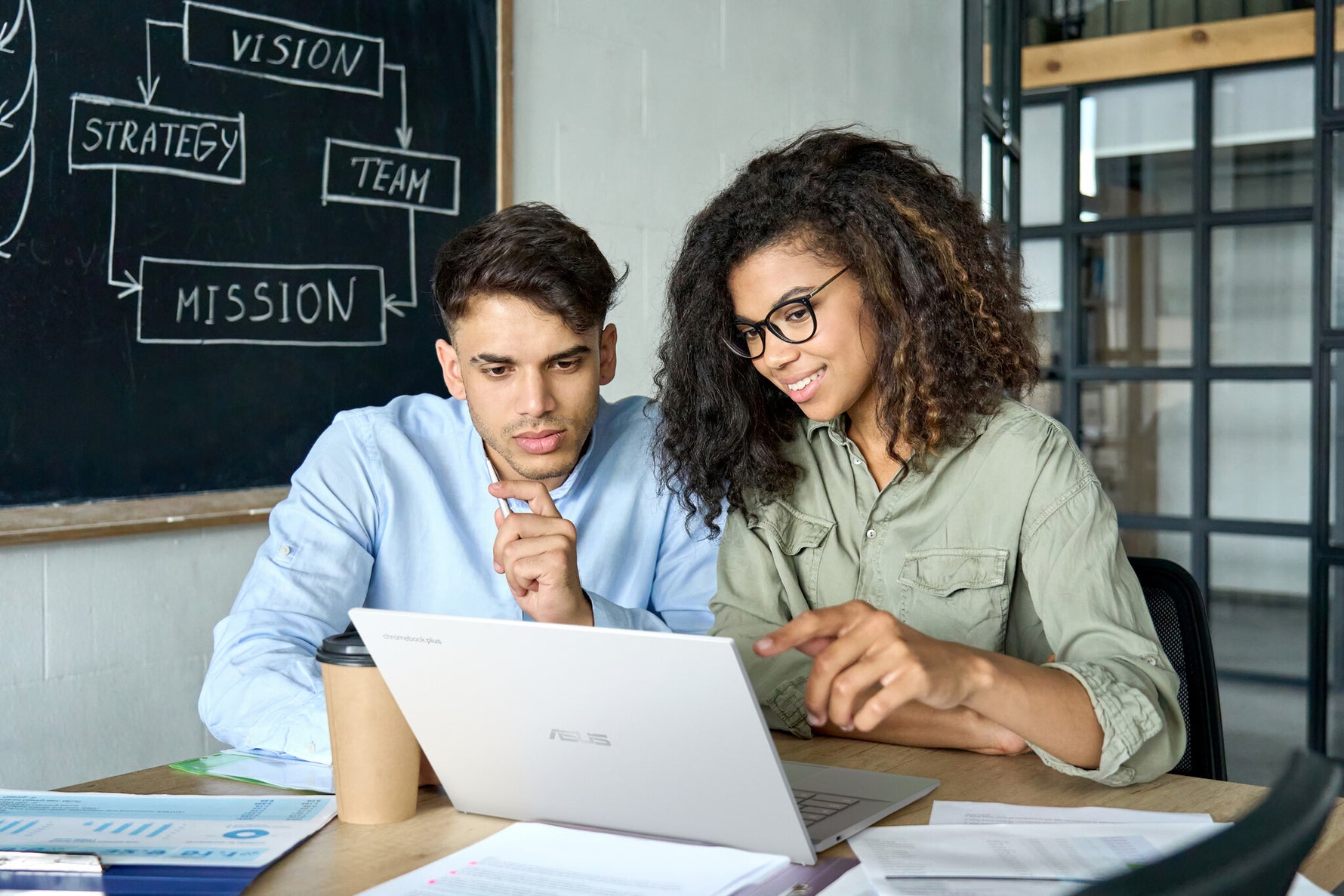 ASUS Chromebook Plus CX34 CX3402CVA-PQ0559 Intel® Core™ i3 i3-1315U 35,6 cm (14