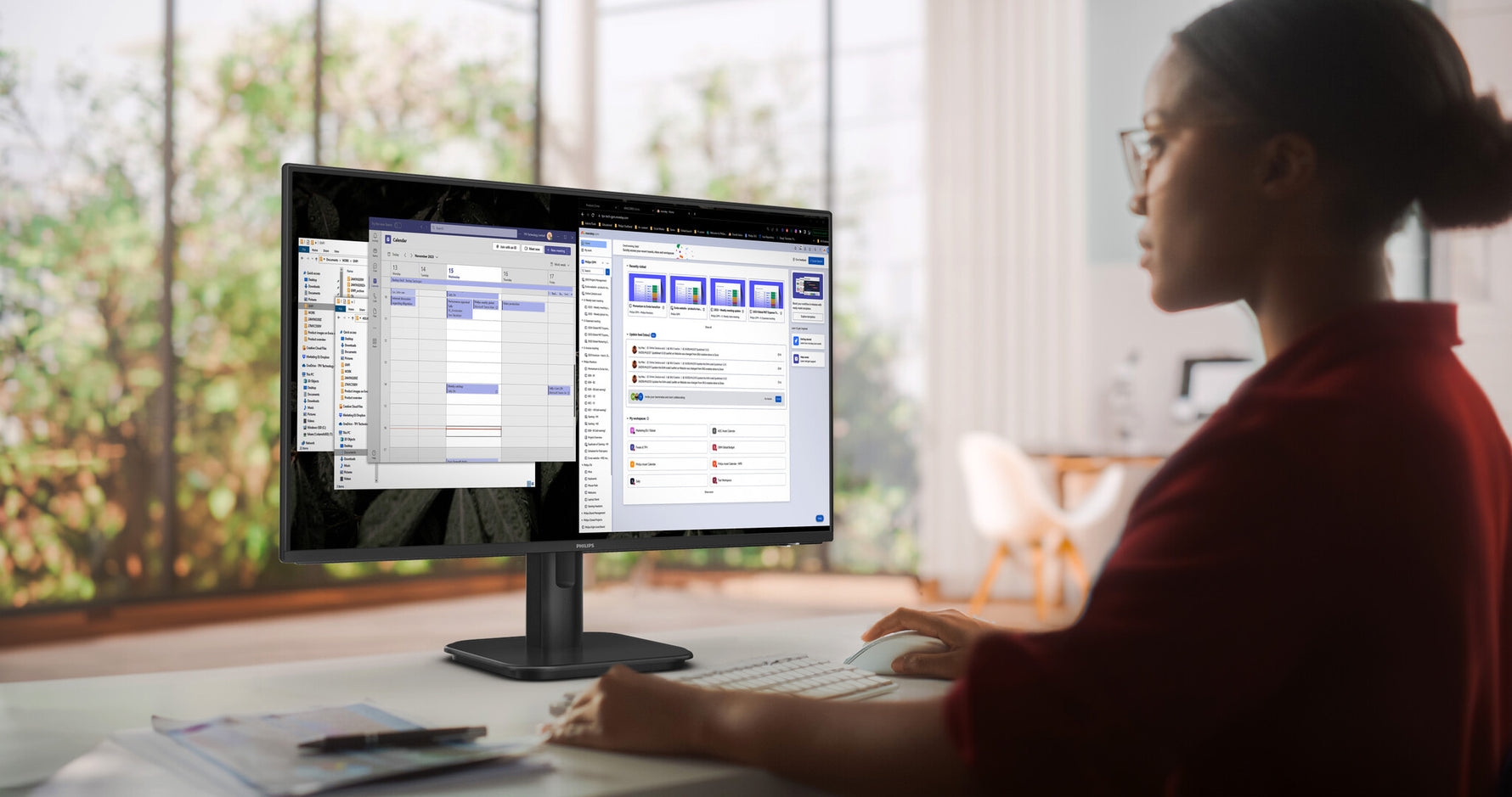 Philips 1000 series 24E1N1200A/00 LED display 60,5 cm (23.8