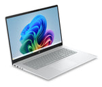 HP OmniBook 3 AI PC 17-dg0005ndx Intel Core 3 Laptop 43,9 cm (17.3") Full HD 12 GB DDR5-SDRAM 512 GB SSD Wi-Fi 6 (802.11ax) Windows 11 Home Grijs, Zilver