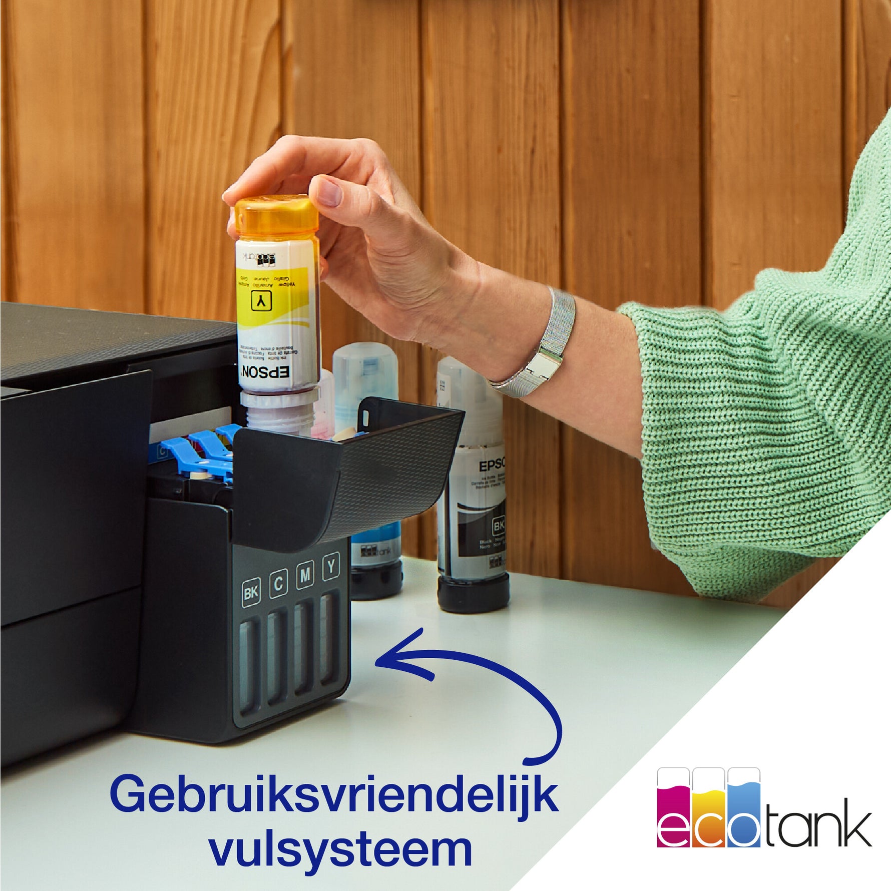 Epson EcoTank ET-2860 A4 multifunctionele Wi-Fi-printer met inkttank, inclusief tot 3 jaar inkt