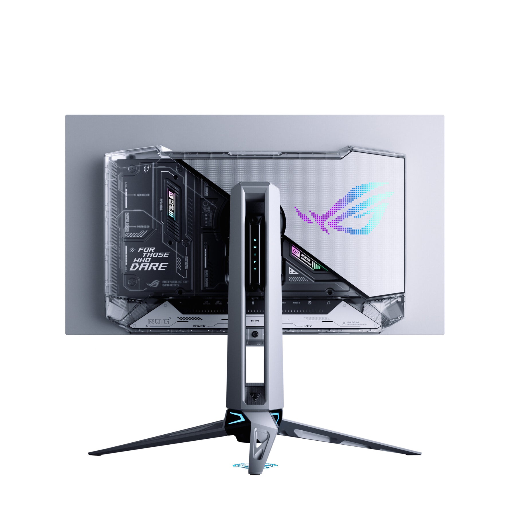 ASUS ROG Swift OLED PG27AQWP-W computer monitor 67,3 cm (26.5") 2560 x 1440 Pixels Quad HD LCD Zilver