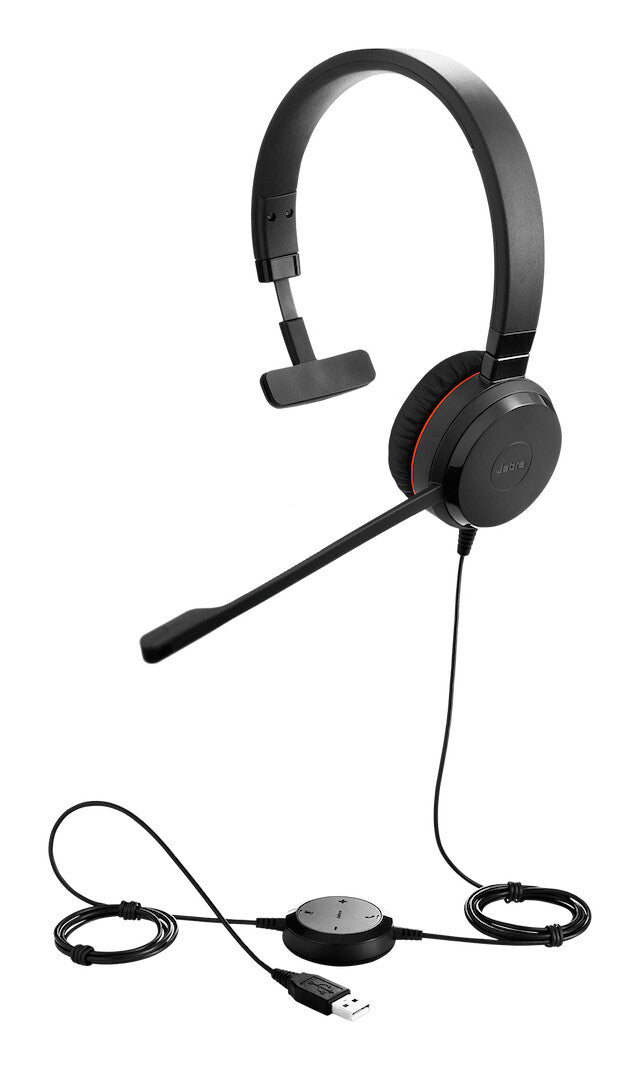 Jabra Evolve 30 II Headset Bedraad Hoofdband Kantoor/callcenter USB Type-C / USB Type-A Zwart