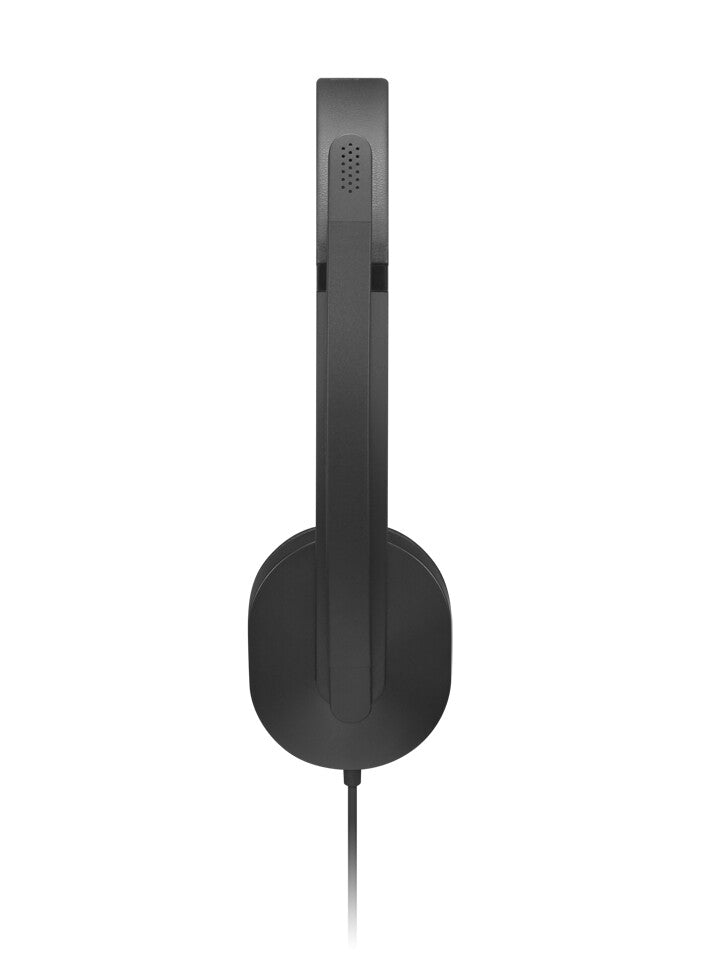 Lenovo VoIP Headset 5000 Bedraad Hoofdband Kantoor/callcenter USB Type-C Zwart