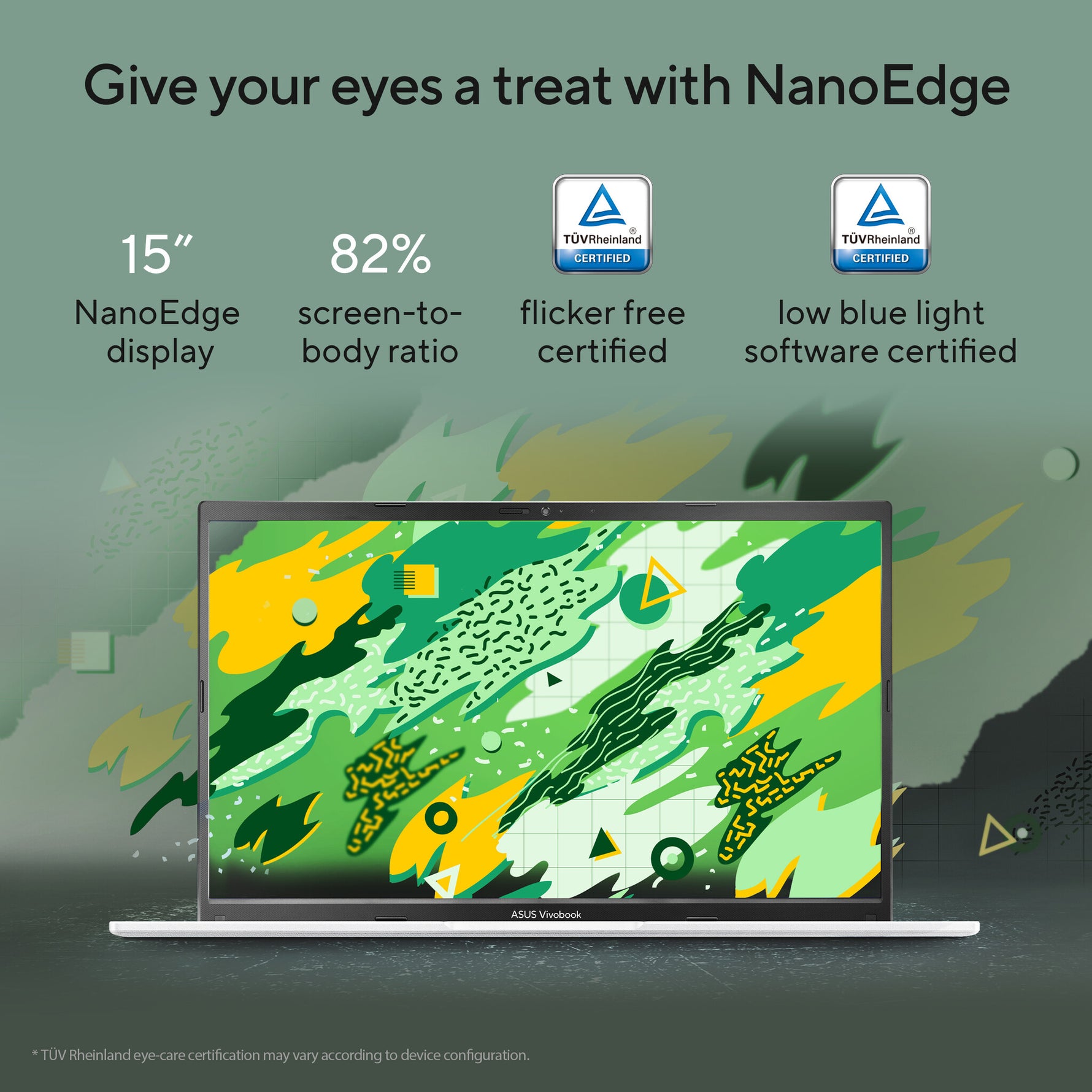 ASUS Vivobook 15 M1502YA-BQ650W AMD Ryzen™ 7 5825U Laptop 39,6 cm (15.6