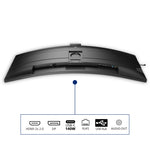 Philips 49B2U6900CH/00 computer monitor 124 cm (48.8") 5120 x 1440 Pixels Dual QHD LCD Zwart