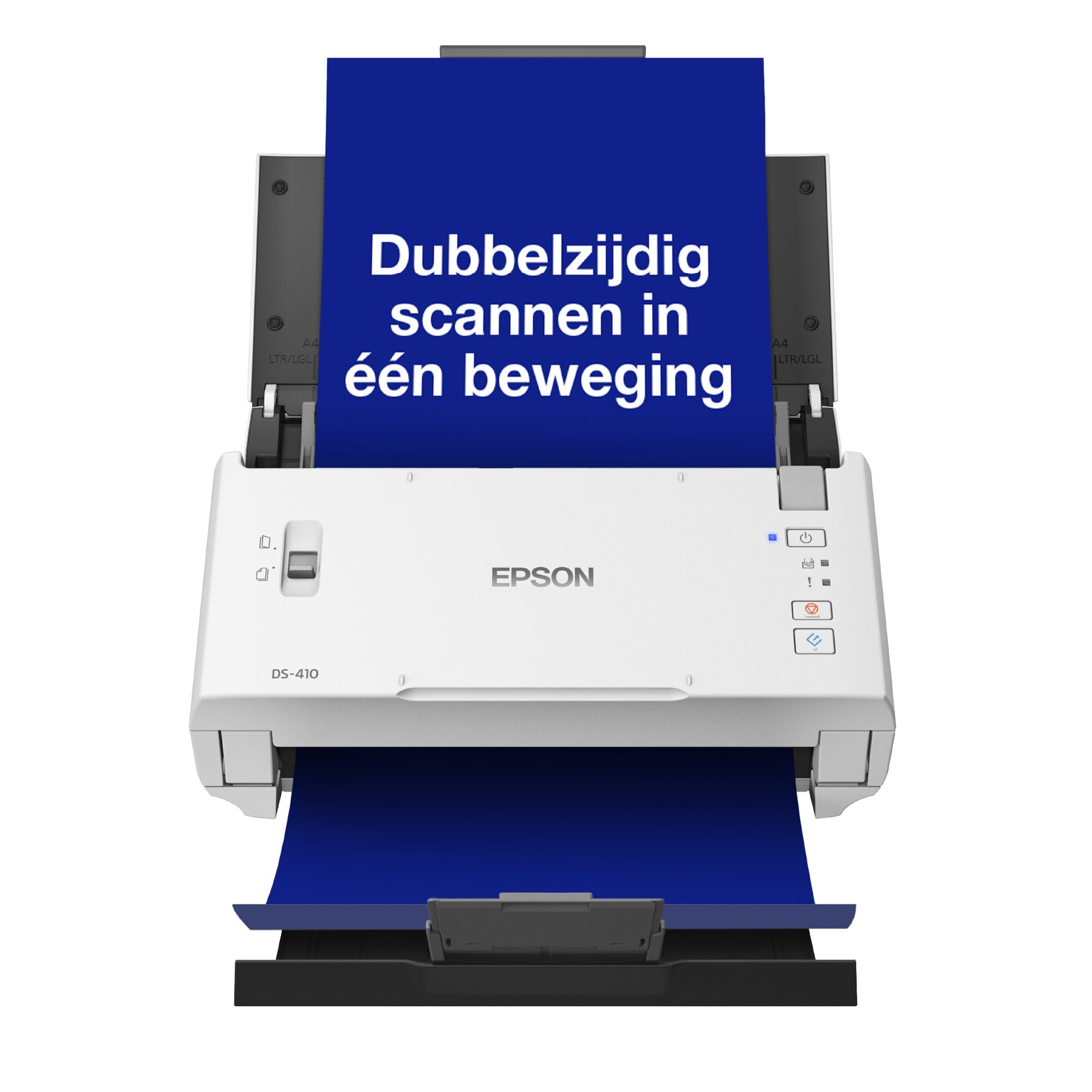 Epson WorkForce DS-410 compacte zakelijke sheet-fed A4-scanner met automatische documentinvoer voor 50 vellen en Document Capture Pro-software