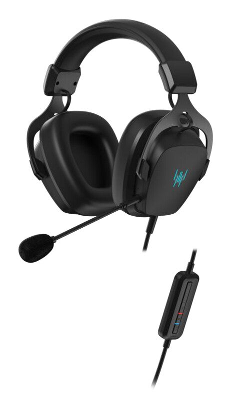 Acer Predator Galea 370 PHW350 Headset Bedraad Hoofdband Gamen USB Type-A Zwart