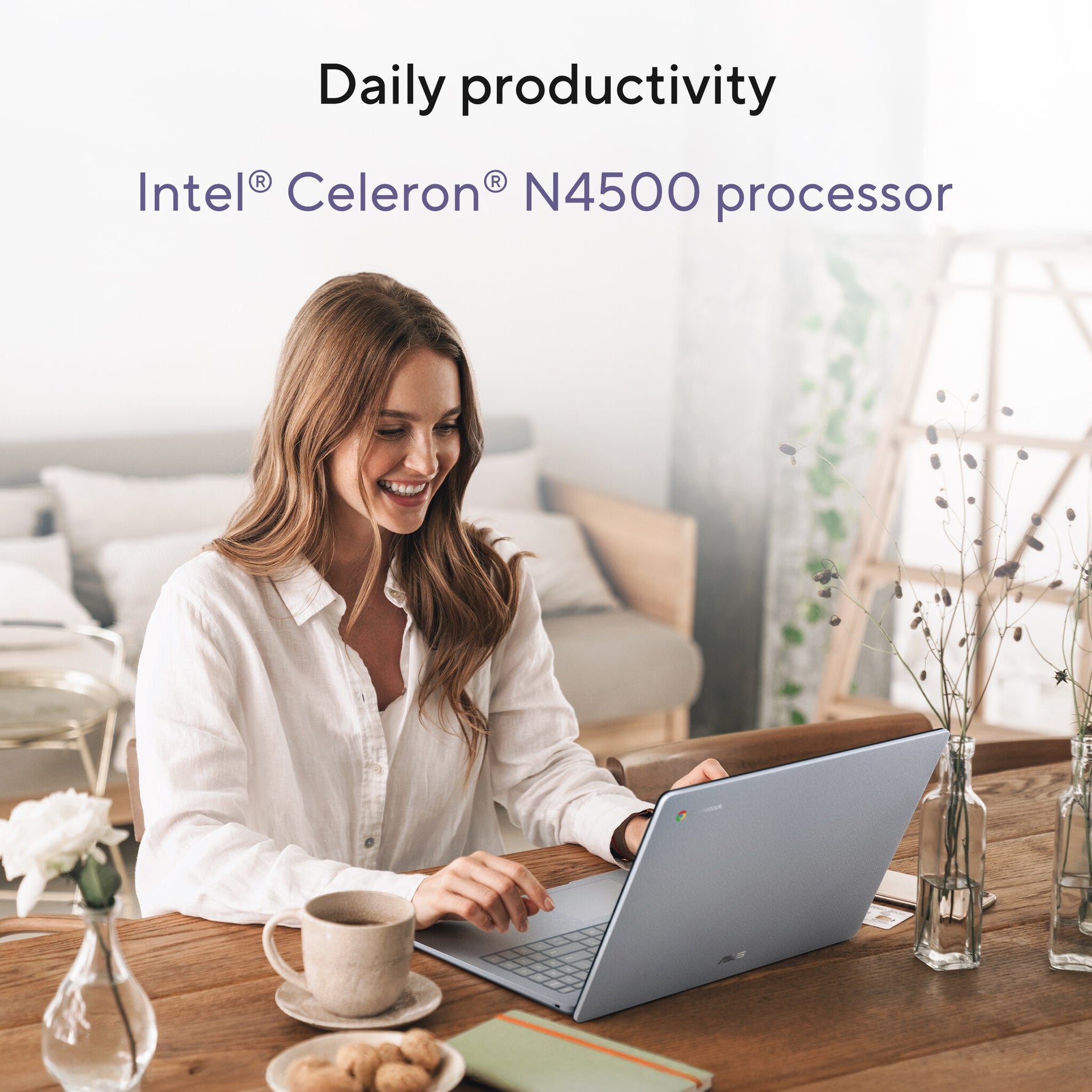 ASUS Chromebook CX1505CTA-S72225 Intel® N N250 39,6 cm (15.6