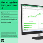 HP 24-cr0055nd Intel® Core™ i5 i5-1335U 60,5 cm (23.8") 1920 x 1080 Pixels Alles-in-één-pc 8 GB DDR4-SDRAM 512 GB SSD Windows 11 Home Wi-Fi 6 (802.11ax) Zwart