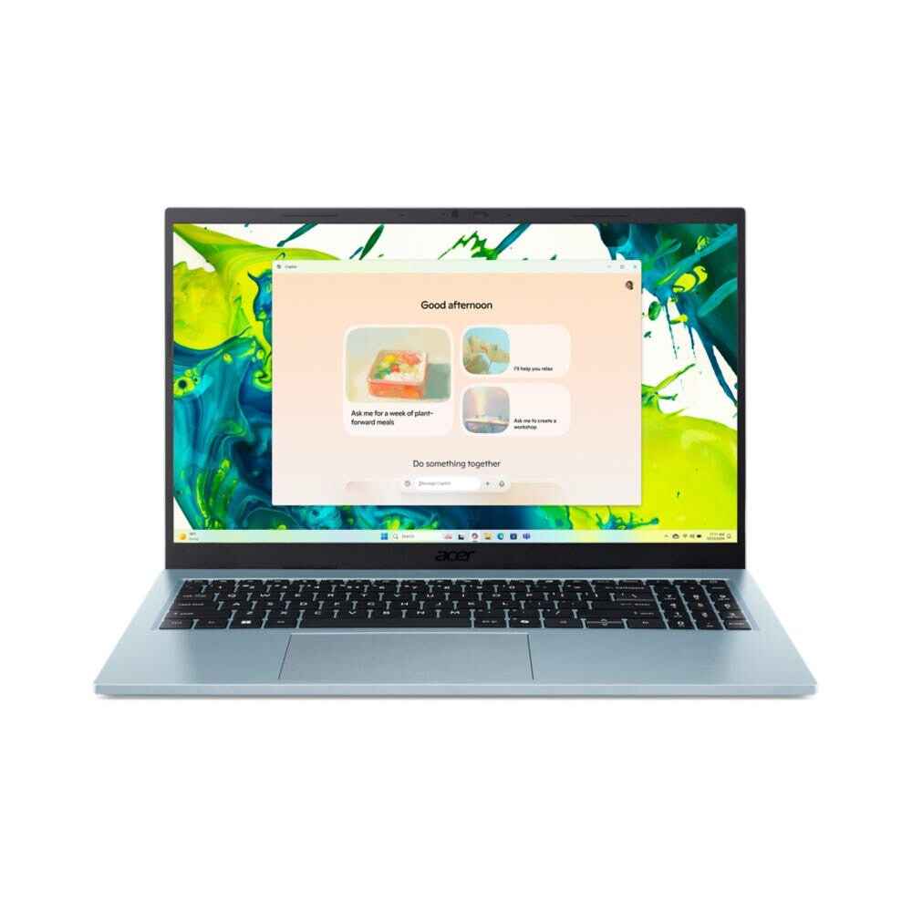 Acer Aspire Go 15 AG15-72P-58MP Intel Core 5 120U Laptop 39,6 cm (15.6") Full HD 16 GB DDR4-SDRAM 512 GB SSD Wi-Fi 6 (802.11ax) Windows 11 Home US International Blauw