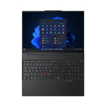 Lenovo ThinkPad E16 Gen 3 (Intel) Intel Core Ultra 5 225U Laptop 40,6 cm (16") WUXGA 16 GB DDR5-SDRAM 512 GB SSD Wi-Fi 6E (802.11ax) Windows 11 Pro Belgisch Zwart