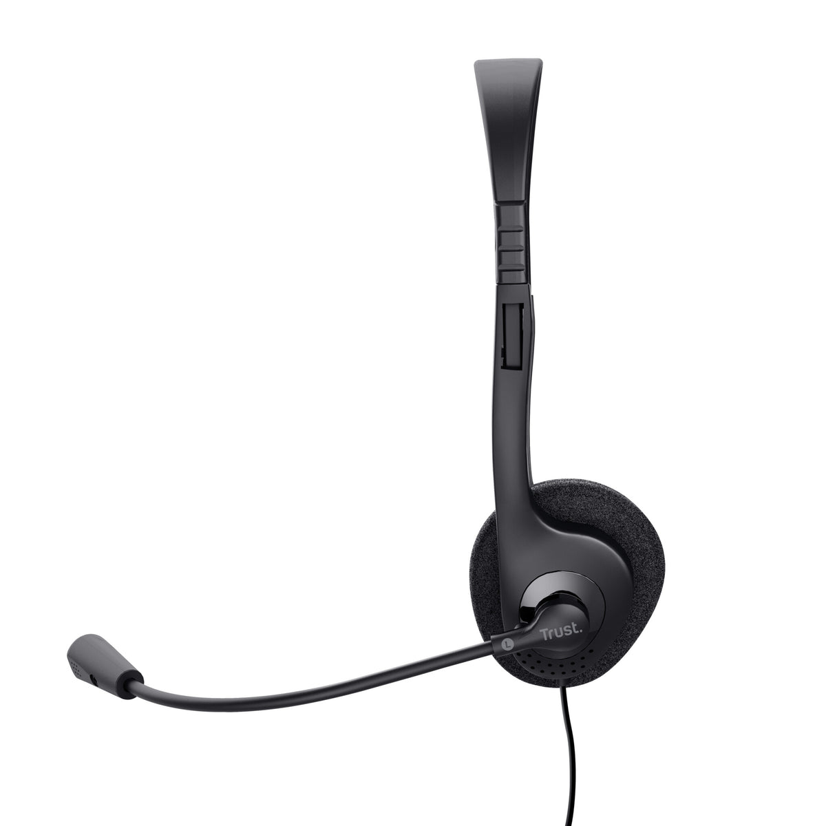 Trust Primo Chat Headset – headset – chat‑headset – verstelbare microfoon – Zwart