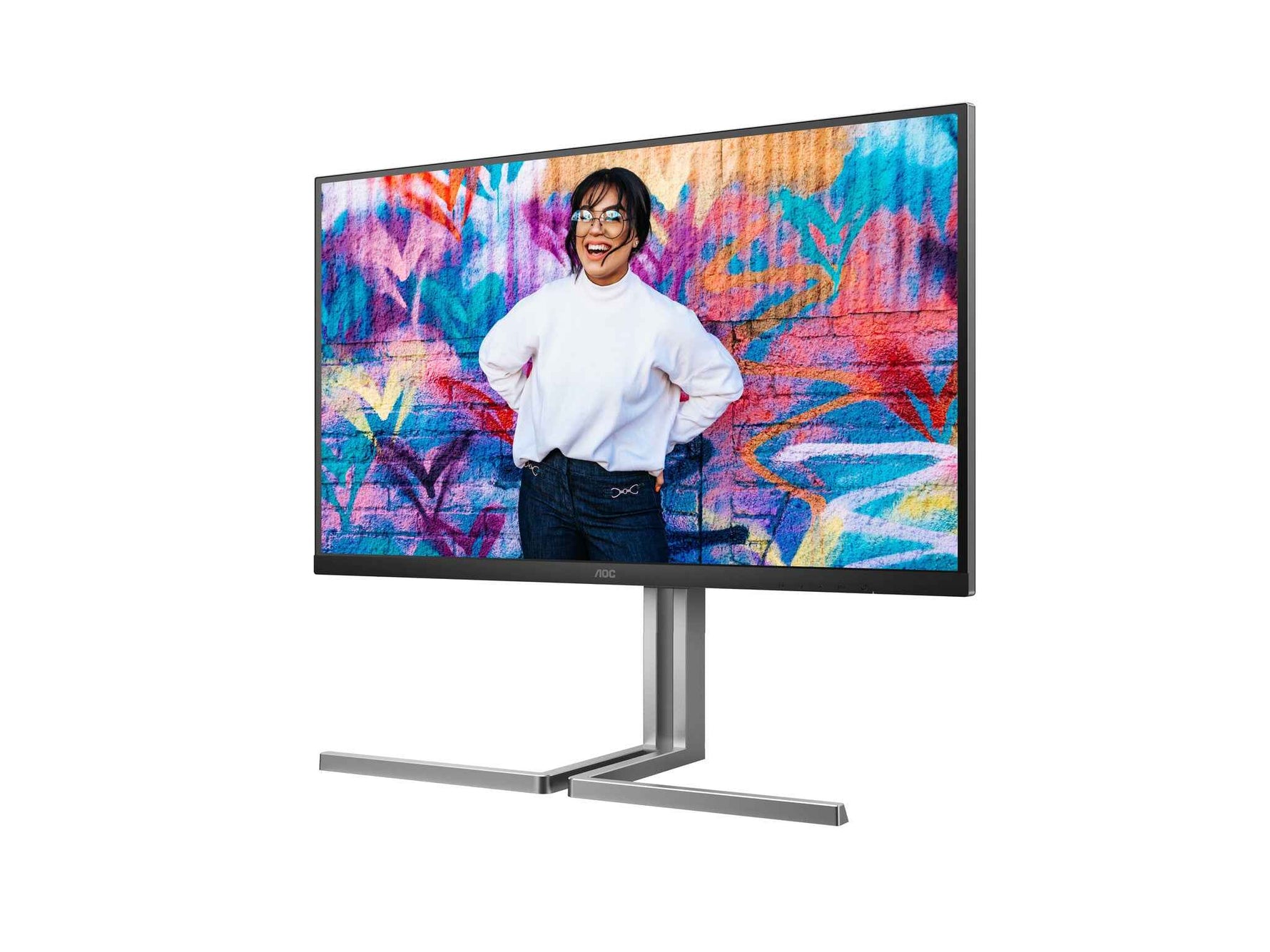 AOC U3 U32U3CV computer monitor 80 cm (31.5") 3840 x 2160 Pixels 4K Ultra HD LCD Zwart