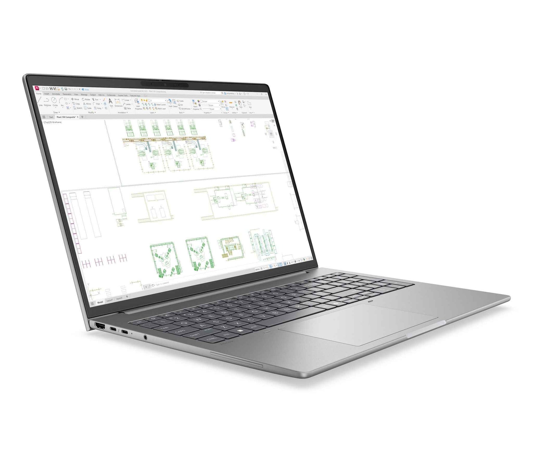 HP ZBook 8 G2i Wolf Pro Security Edition Copilot+ PC Intel Core Ultra 7 356H Mobiel werkstation 40,6 cm (16") WUXGA 32 GB DDR5-SDRAM 1 TB SSD NVIDIA RTX PRO 500 Blackwell Wi-Fi 7 (802.11be) Windows 11 Pro AI Workstation, AI PC Zilver AZERTY
