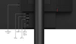 Lenovo ThinkCentre Tiny-In-One 24 Gen 5 LED display 60,5 cm (23.8") 1920 x 1080 Pixels Full HD Zwart