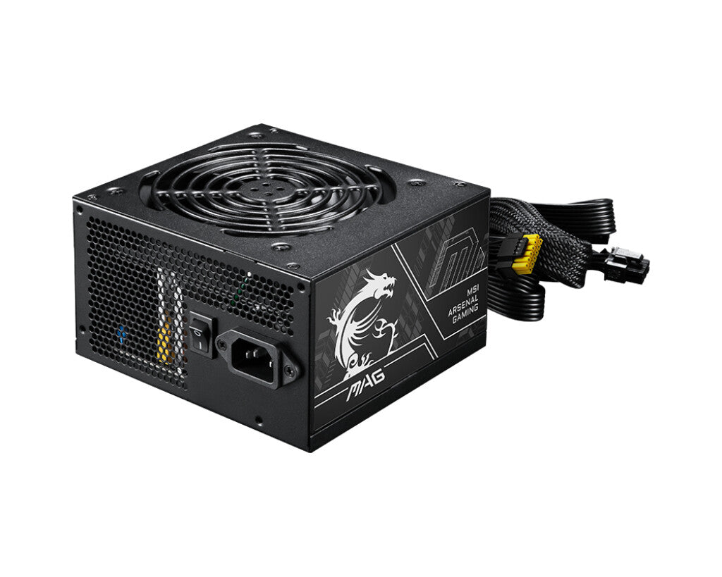 MSI MAG A750BN PCIE5 II power supply unit 750 W 24-pin ATX ATX Zwart