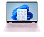 HP OmniBook 5 Flip 14-fp0252ndx 120U 35,6 cm (14") Touchscreen 2K 8 GB LPDDR5-SDRAM 512 GB SSD Wi-Fi 6 (802.11ax) Windows 11 Home Roze QWERTY