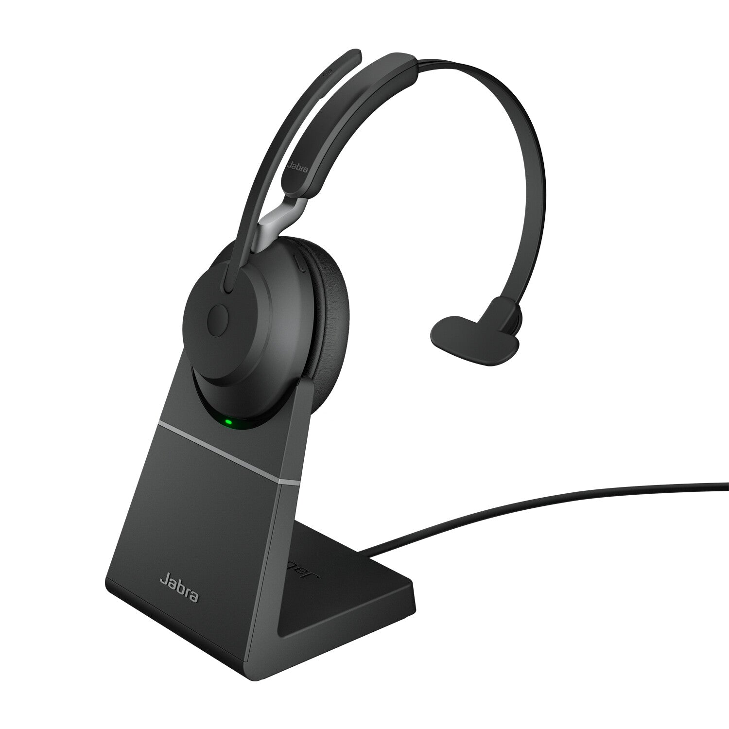 Jabra Evolve2 65 Headset Draadloos Hoofdband Kantoor/callcenter USB Type-A Bluetooth Oplaadhouder
