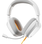 Glorious Gaming Glorious GHS Eternal - Stereo gaming headset voor pc, PS5, PS4, Xbox, Switch - Custom-tuned, gekantelde drivers, verstelbare, kristalheldere, afneembare mic, 3,5 mm - Duurzaam, dag/nacht comfort - Wit