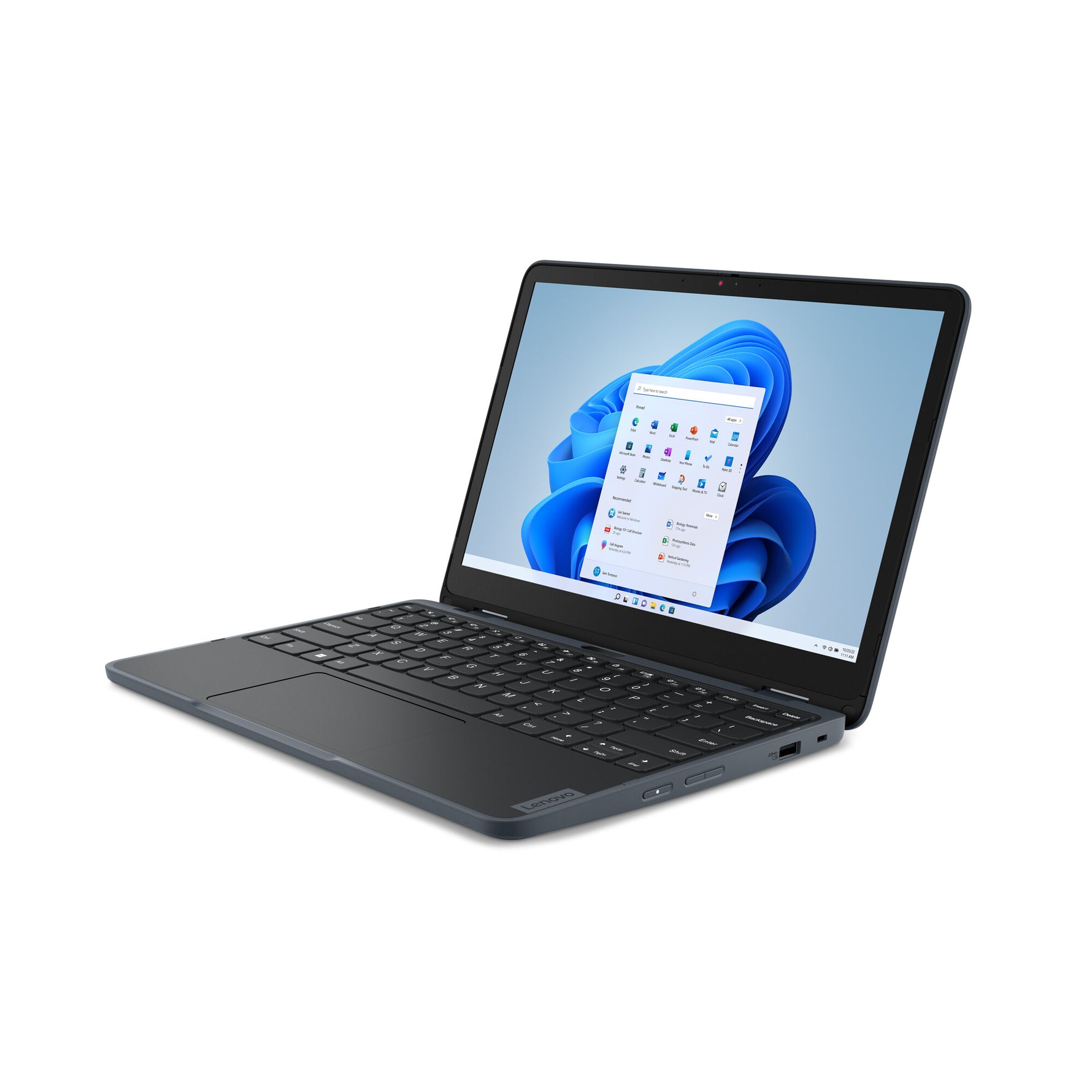 Lenovo 300w Yoga Gen 4 Intel® N N100 Hybride (2-in-1) 29,5 cm (11.6