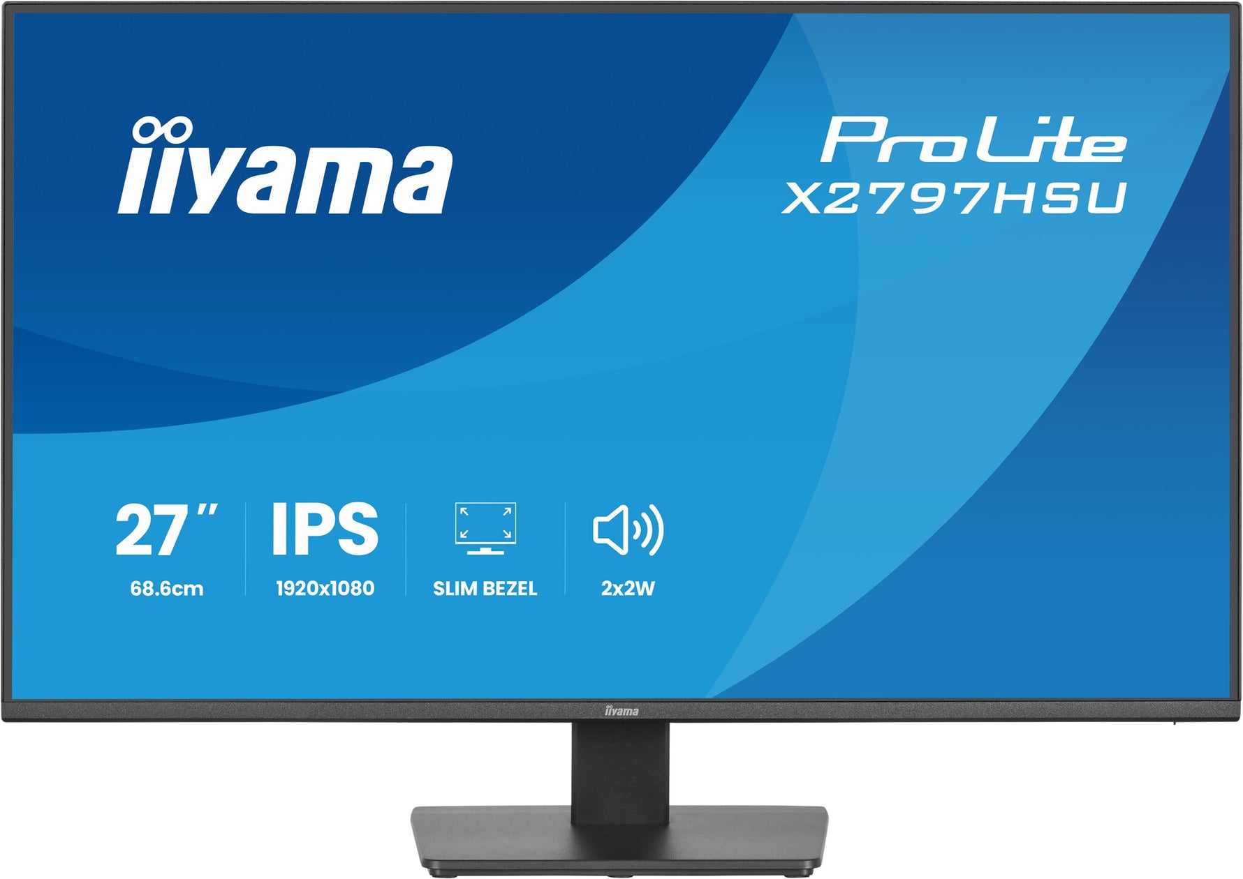 iiyama ProLite X2797HSU-B1 computer monitor 68,6 cm (27") 1920 x 1080 Pixels Full HD LED Zwart