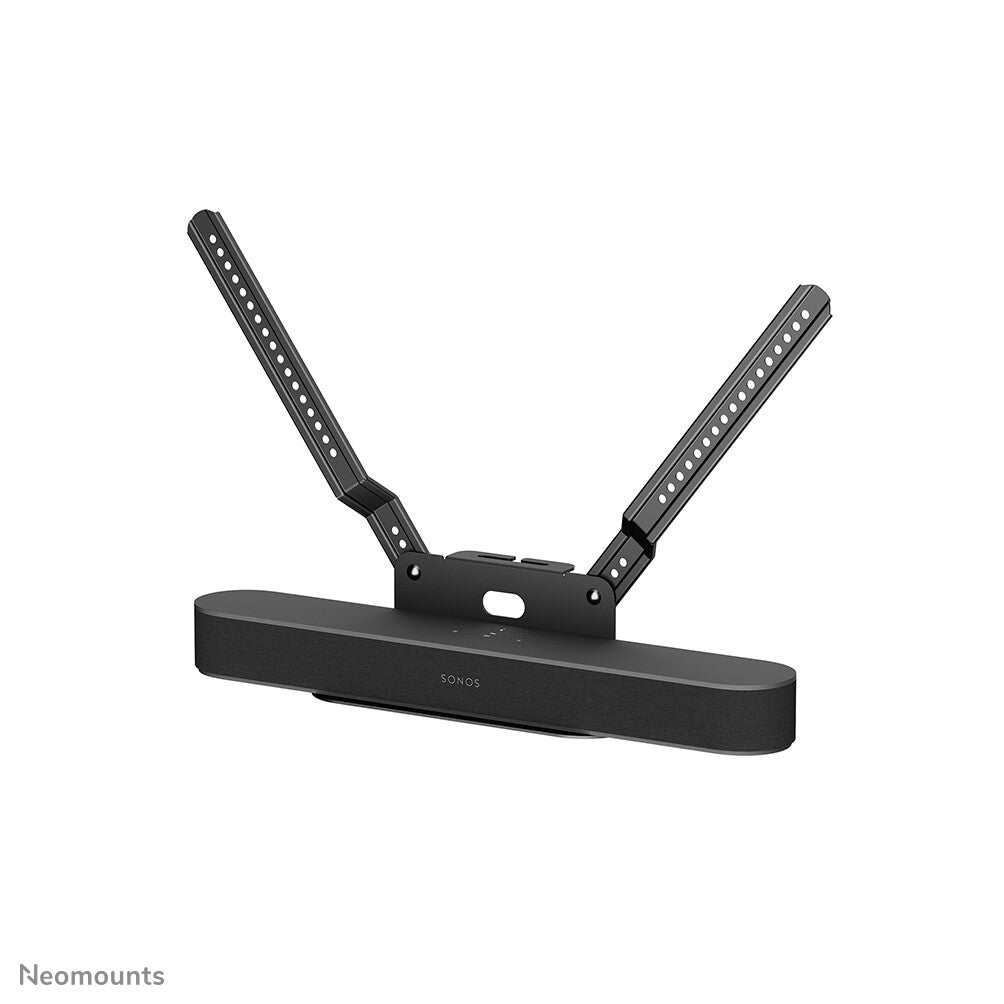 Neomounts AV35-726BL1 TV-beugel voor Sonos Beam - eenvoudige installatie - zwart