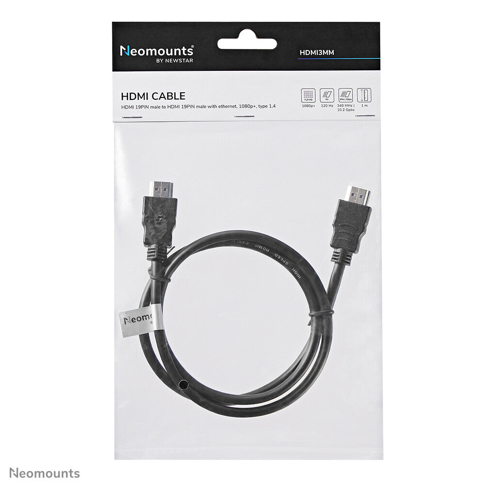 Neomounts HDMI3MM HDMI kabel - 1 meter
