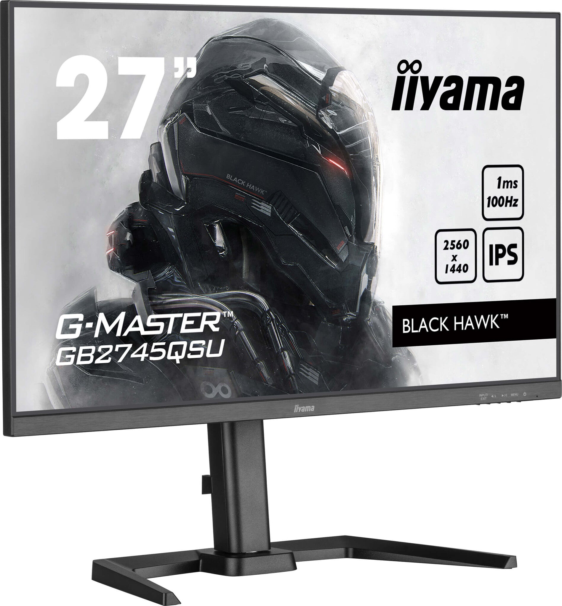 iiyama G-MASTER GB2745QSU-B2 computer monitor 68,6 cm (27") 2560 x 1440 Pixels Wide Quad HD LED Zwart