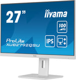 iiyama ProLite XUB2792QSU-W6 computer monitor 68,6 cm (27") 2560 x 1440 Pixels Quad HD LED Wit