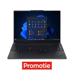 Lenovo ThinkPad E16 Gen 3 (Intel) Intel Core Ultra 5 225U Laptop 40,6 cm (16") WUXGA 16 GB DDR5-SDRAM 512 GB SSD Wi-Fi 6E (802.11ax) Windows 11 Pro Engels Zwart
