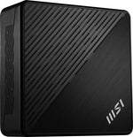 MSI Cubi N ADL S-078EU Intel® N N100 4 GB DDR4-SDRAM 128 GB SSD Windows 11 Pro Mini PC Zwart