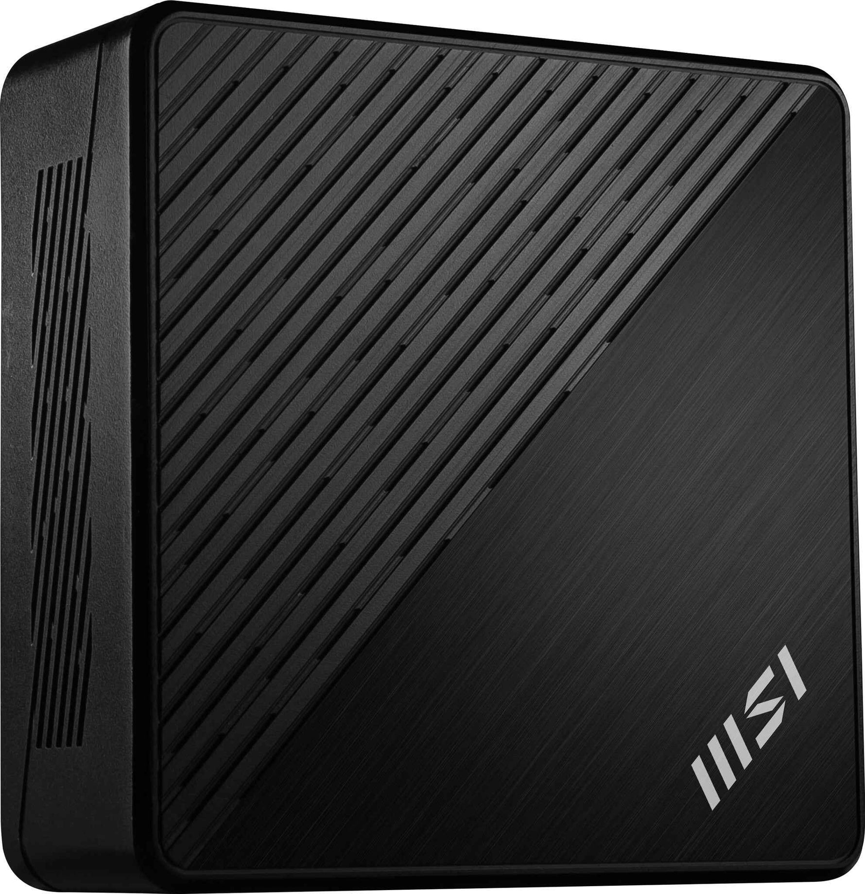 MSI Cubi N ADL S-078EU Intel® N N100 4 GB DDR4-SDRAM 128 GB SSD Windows 11 Pro Mini PC Zwart