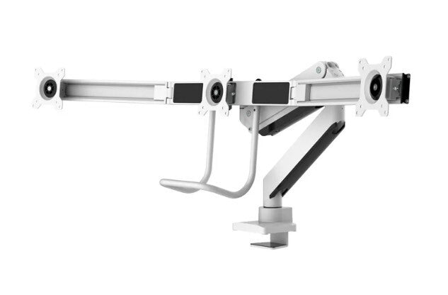 Neomounts NM-D775DX3WHITE flat panel bureau steun 68,6 cm (27