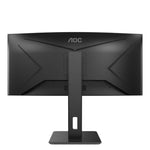 AOC P2 CU34P2A computer monitor 86,4 cm (34") 3440 x 1440 Pixels Quad HD LED Zwart