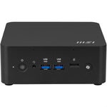 MSI Cubi NUC AI+ 2MG-002EU Copilot+ PC Intel Core Ultra 7 258V 32 GB LPDDR5x-SDRAM 1 TB SSD Windows 11 Home Mini PC Zwart