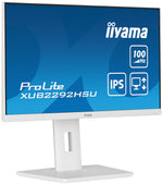 iiyama ProLite XUB2292HSU-W6 computer monitor 54,6 cm (21.5") 1920 x 1080 Pixels Full HD LED Wit