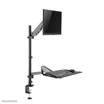 Neomounts DS90-325BL1 Zit-sta werkstation bureau 17-32" - gasveer