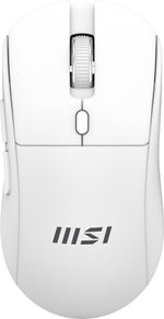 MSI FORGE K210 W COMBO WHITE US toetsenbord Inclusief muis Thuis/Werk USB QWERTY Amerikaans Engels Wit