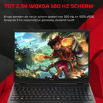 HP HyperX OMEN 15-ga0070nd Intel® Core™ i7 i7-14650HX 38,9 cm (15.3") 2.5K 24 GB DDR5-SDRAM NVIDIA GeForce RTX 5060 Wi-Fi 6 (802.11ax) Windows 11 Home Zwart